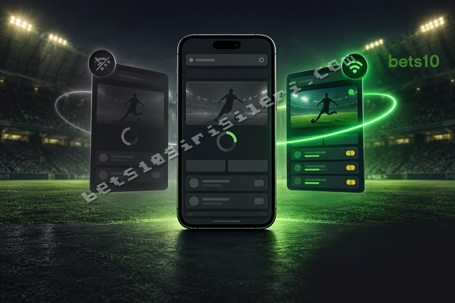 Koyu zeminde yeşil ışıkla bağlantısı yeniden kurulan telefon, bets10 canlı bahis açılmıyor sorununa yönelik tarayıcı kontrollerini simgeliyor.