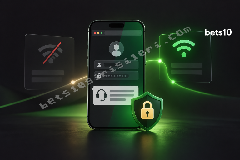 Bets10 giriş hatası veriyor durumunda desteğe güvenli bildirim göndermeyi temsil eden telefon, gizlenmiş bilgi alanları ve yeşil ışıkla aydınlatılmış kilit simgesi.