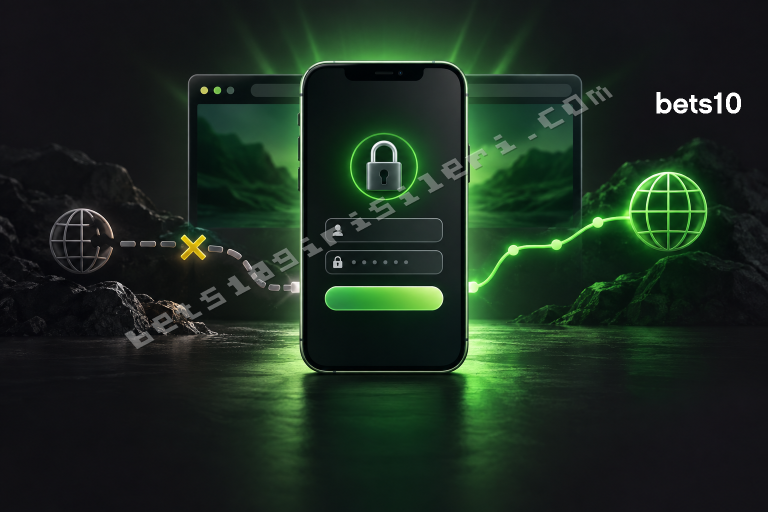 Koyu zeminde yeşil bağlantı ışığıyla çevrili telefon, bets10 giriş yapamıyorum sorununda hesap erişimi kontrollerini simgeliyor.
